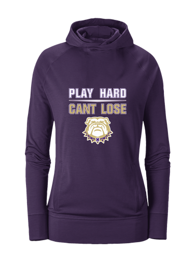 Marianna Bulldogs Play Hard, Can't Lose Women's Hoodie