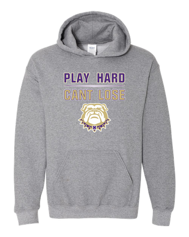 Marianna Bulldogs Play Hard, Can't Lose Men's Hoodie