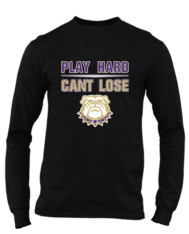 Marianna Bulldogs Play Hard, Can't Lose Men's Premium LS T-Shirt