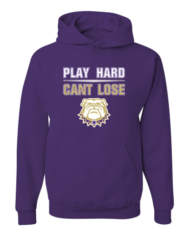 Marianna Bulldogs Play Hard, Can't Lose Men's Premium Hoodie