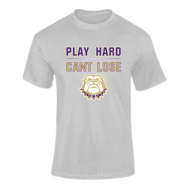 Marianna Bulldogs Play Hard, Can't Lose Men's SS T-Shirt