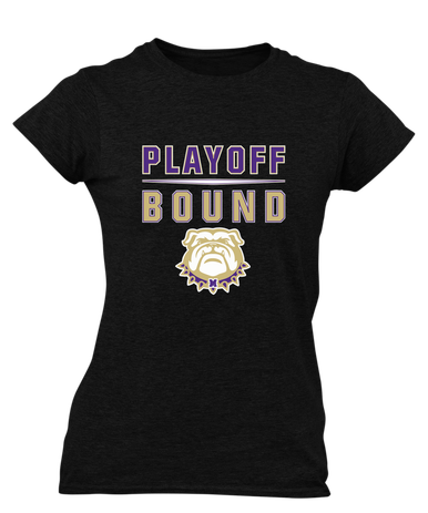 Marianna Bulldogs Playoff Bound Women's SS T-Shirt