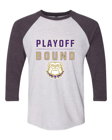 Marianna Bulldogs Playoff Bound Women's Baseball T-Shirt