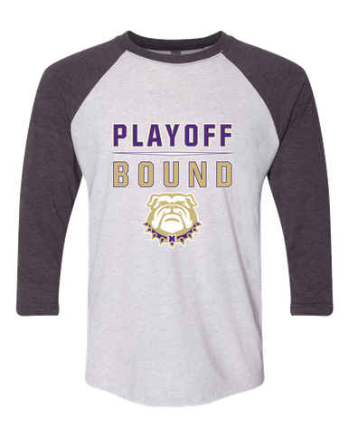 Marianna Bulldogs Playoff Bound Men's Baseball T-Shirt