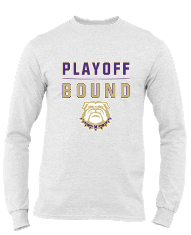 Marianna Bulldogs Playoff Bound Men's LS T-Shirt