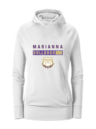 Marianna Bulldogs Mascot #7 Women's Hoodie