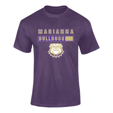 Marianna Bulldogs Mascot #7 Men's SS T-Shirt