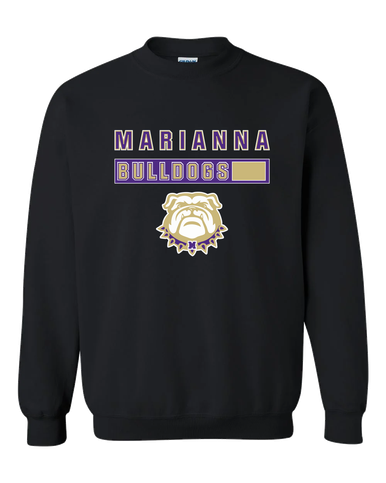 Marianna Bulldogs Mascot #7 Men's Sweatshirt
