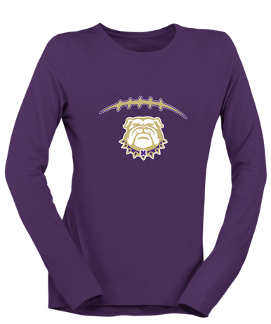 Marianna Bulldogs Football #2 Women's LS T-Shirt