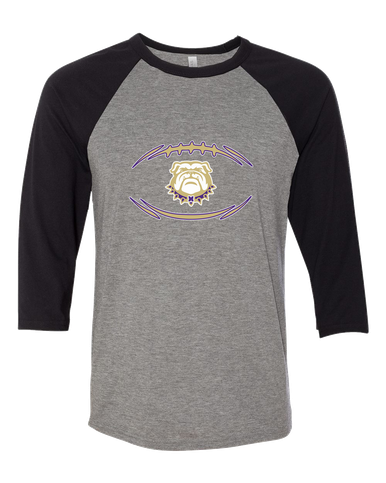 Marianna Bulldogs Football #3 Men's Baseball T-Shirt