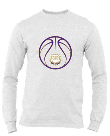 Marianna Bulldogs Basketball #2 Men's LS T-Shirt