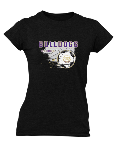Marianna Bulldogs Soccer #2 Women's Premium SS T-Shirt