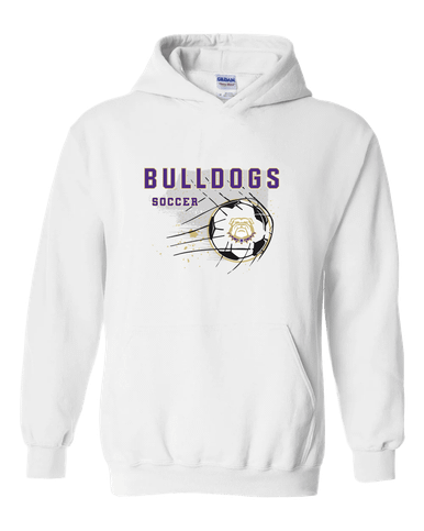 Marianna Bulldogs Soccer #2 Men's Hoodie