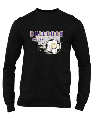Marianna Bulldogs Soccer #2 Men's Premium LS T-Shirt