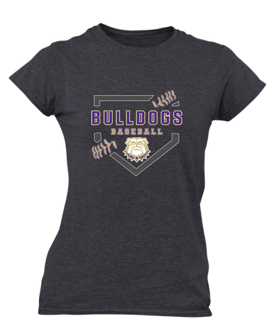 Marianna Bulldogs Baseball #2 Women's Premium SS T-Shirt