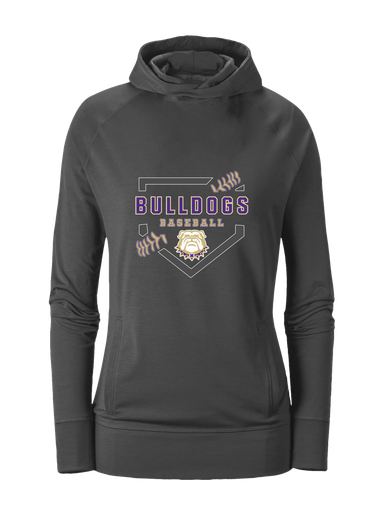 Marianna Bulldogs Baseball #2 Women's Hoodie