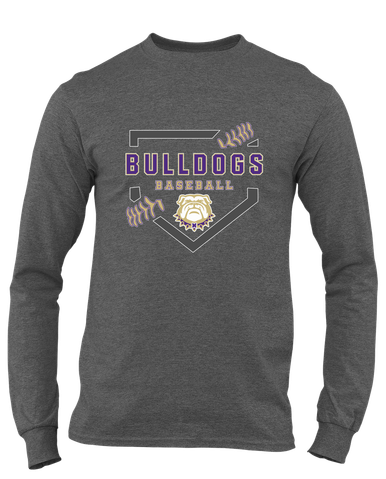 Marianna Bulldogs Baseball #2 Men's Premium LS T-Shirt