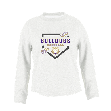 Marianna Bulldogs Baseball #2 Women's Sweatshirt
