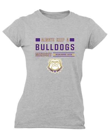Marianna Bulldogs Mindset Women's SS T-Shirt