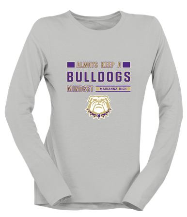 Marianna Bulldogs Mindset Women's Premium LS T-Shirt