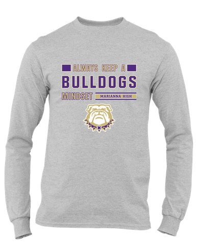Marianna Bulldogs Mindset Men's Premium LS T-Shirt