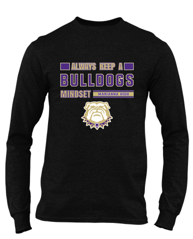 Marianna Bulldogs Mindset Men's LS T-Shirt