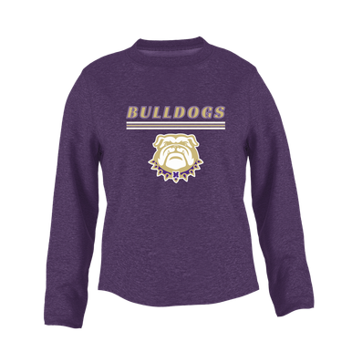 Marianna Bulldogs Mascot #8 Women's Sweatshirt
