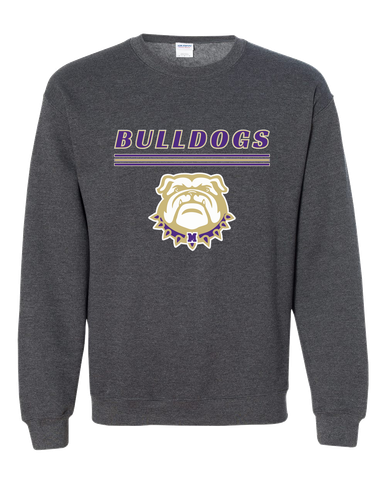 Marianna Bulldogs Mascot #8 Men's Sweatshirt