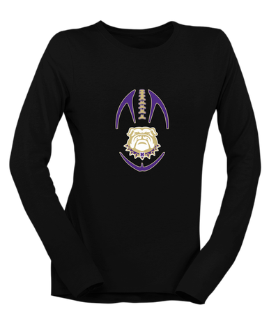 Marianna Bulldogs Football #4 Women's Premium LS T-Shirt