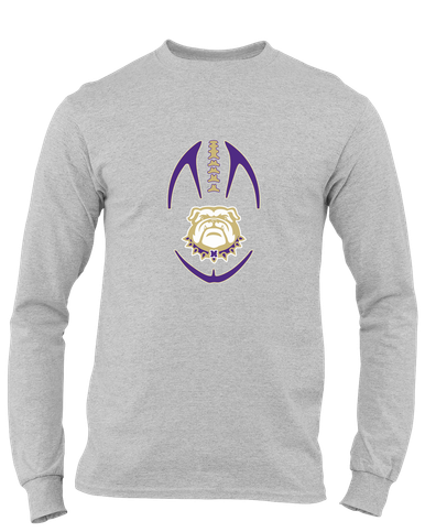 Marianna Bulldogs Football #4 Men's LS T-Shirt