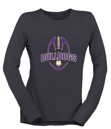 Marianna Bulldogs Football #5 Women's Premium LS T-Shirt