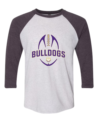 Marianna Bulldogs Football #5 Women's Baseball T-Shirt