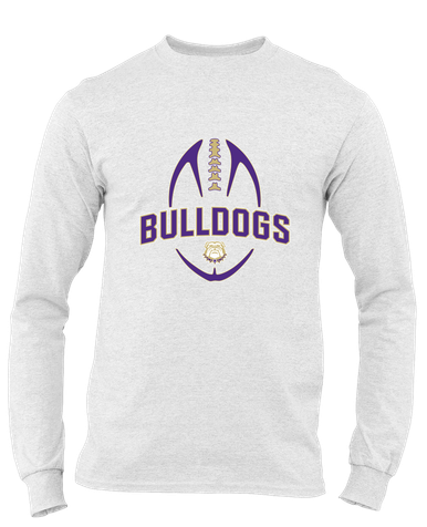Marianna Bulldogs Football #5 Men's LS T-Shirt
