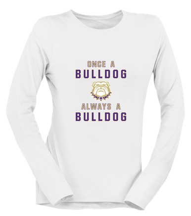 Marianna Bulldogs Once A Women's Premium LS T-Shirt