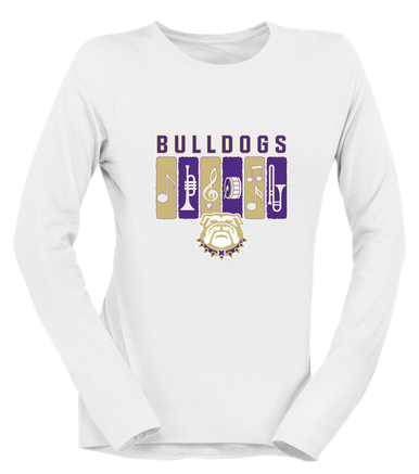 Marianna Bulldogs Band # 2 Women's Premium LS T-Shirt