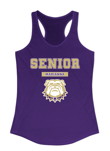 Marianna Bulldogs Senior #2 Women's Tank Top