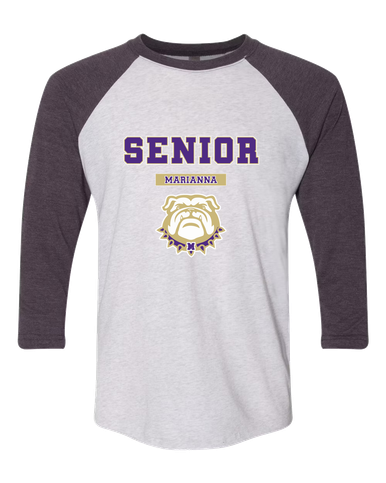 Marianna Bulldogs Senior #2 Women's Baseball T-Shirt