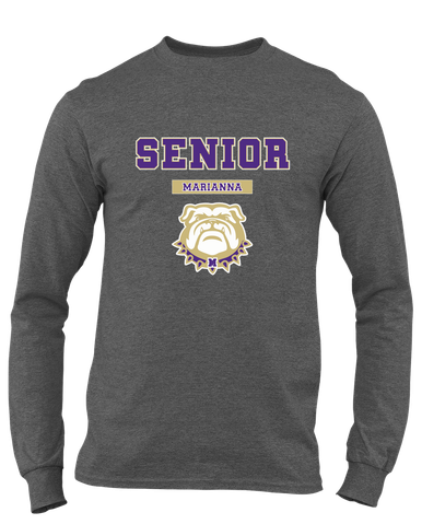 Marianna Bulldogs Senior #2 Men's Premium LS T-Shirt