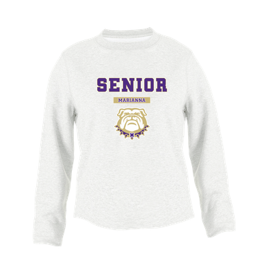 Marianna Bulldogs Senior #2 Women's Sweatshirt