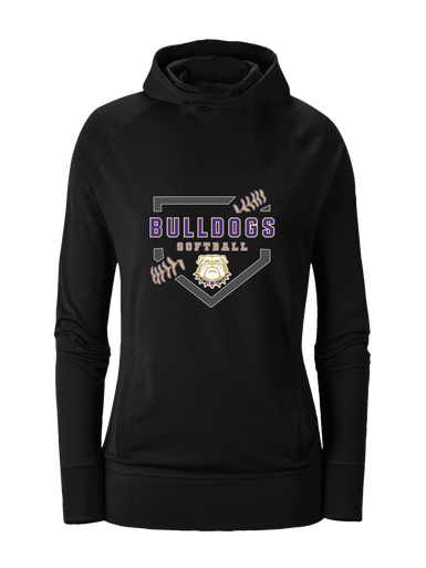 Marianna Bulldogs Softball #2 Women's Hoodie