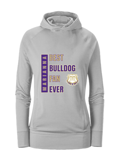Marianna Bulldogs Best Bulldog Fan Women's Hoodie