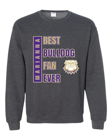 Marianna Bulldogs Best Bulldog Fan Men's Sweatshirt