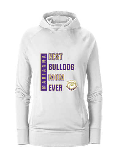 Marianna Bulldogs Best Bulldog Mom Women's Hoodie