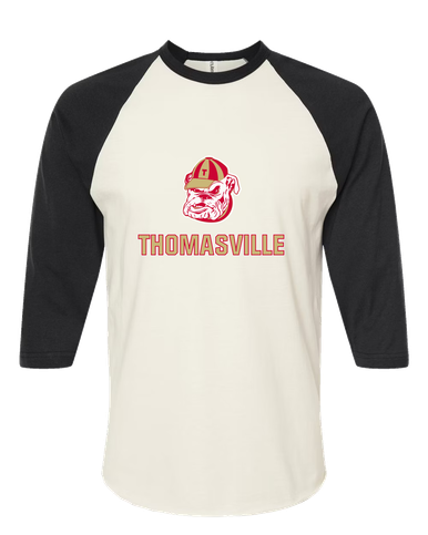 Thomasville Bulldogs Mascot #2 Men's Baseball T-Shirt