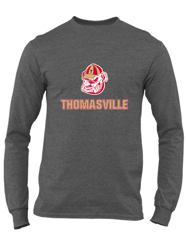 Thomasville Bulldogs Mascot #2 Men's LS T-Shirt