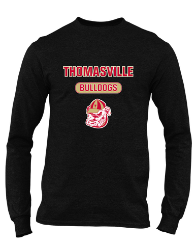 Thomasville Bulldogs Mascot #3 Men's Premium LS T-Shirt