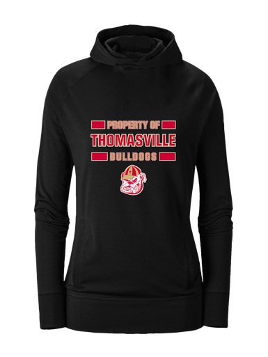 Thomasville Bulldogs Property Of Women's Hoodie