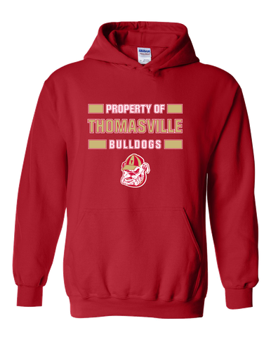 Thomasville Bulldogs Property Of Men's Hoodie
