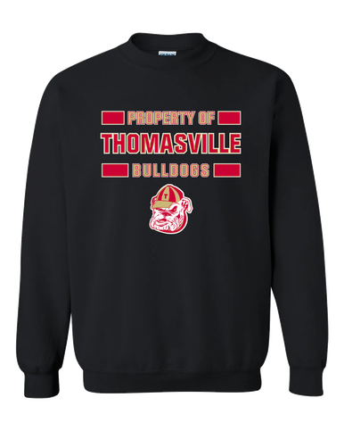Thomasville Bulldogs Property Of Men's Sweatshirt
