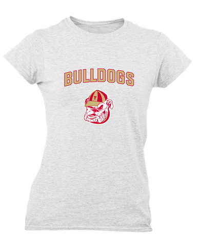 Thomasville Bulldogs Mascot #6 Women's Premium SS T-Shirt